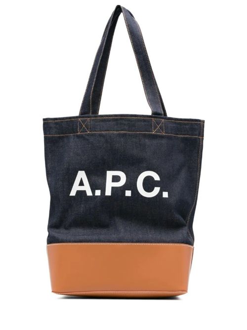 TOTE AXEL A.P.C. | COHLO-M61444CAF CARAMEL